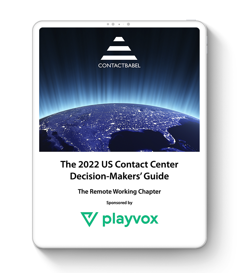 The 2022 US Contact Center Decision-Makers’ Guide from ContactBabel