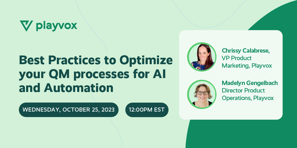 Best Practices to Optimize Your QM Processes for AI and Automation ...